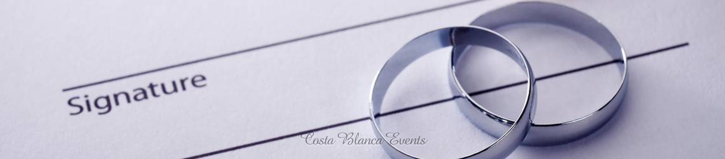 Costa Blanca Events Hochzeitsplaner-Vereinbarung